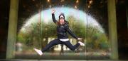 Britt Cox-leapsRainbow Colours for World Champions Image