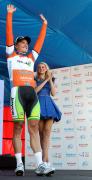 Simon Gerrans-Victory salute-Winner 2012 Tour Down Under Image
