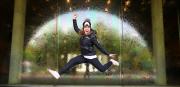 Britt Cox-leapsRainbow Colours for World Champions Image
